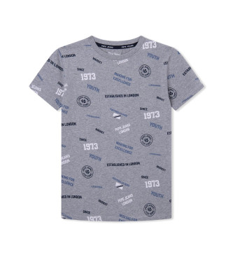 Pepe Jeans Theo T-shirt grijs