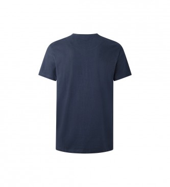 Pepe Jeans T-shirt bleu marine Truman