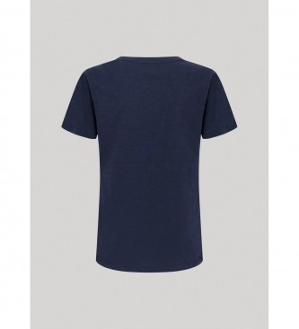 Pepe Jeans T-shirt de veludo da Marinha