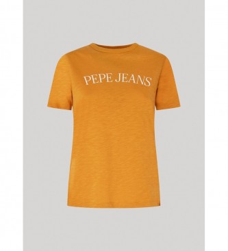 Pepe Jeans T-shirt Vio żółty