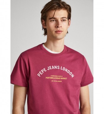Pepe Jeans T-shirt Waddon rouge