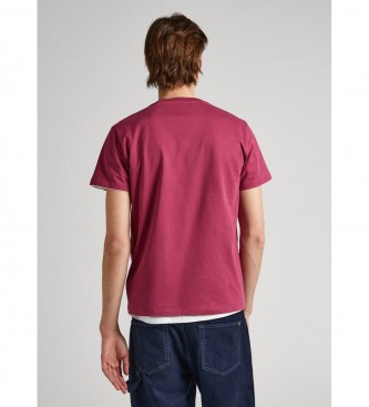 Pepe Jeans T-shirt Waddon rouge