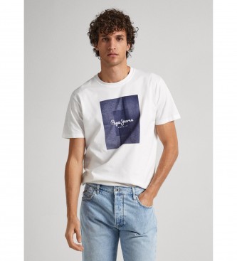 Pepe Jeans T-shirt Welsch blanc