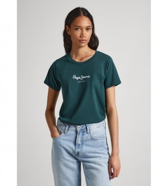 Pepe Jeans Wendys green T-shirt - ESD Store fashion, footwear and  accessories - best brands shoes and designer shoes