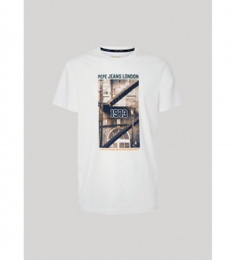 Pepe Jeans T-shirt Wilbur biały