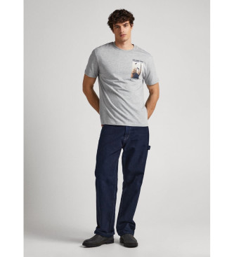 Pepe Jeans Camiseta Wilfredo gris