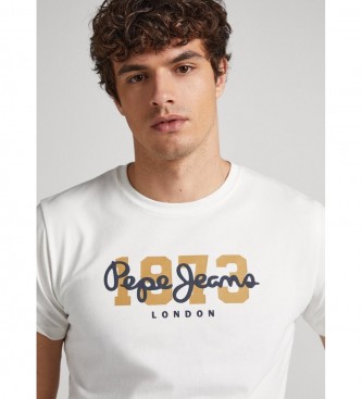 Pepe Jeans T-shirt Wolf blanc