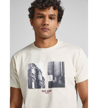 Pepe Jeans Worth T-shirt wit