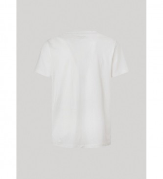 Pepe Jeans T-shirt Wyatt blanc