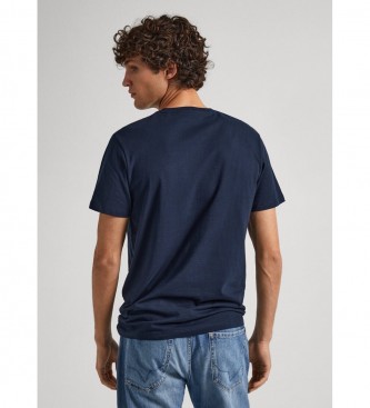 Pepe Jeans T-shirt Wyatt azul-marinho
