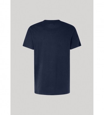 Pepe Jeans T-shirt Wyatt azul-marinho