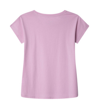 Pepe Jeans Camsieta Bloomy N rosa