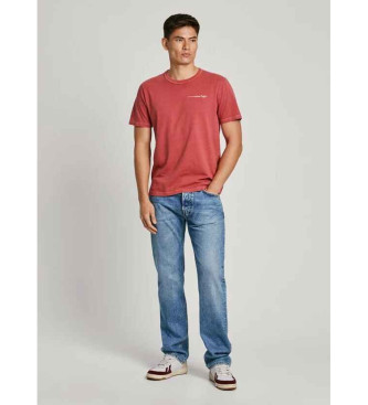 Pepe Jeans T-shirt Davy vermelha