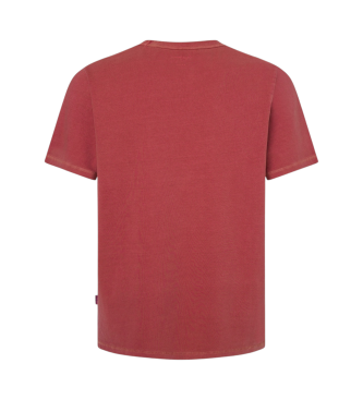 Pepe Jeans Davy T-shirt rood