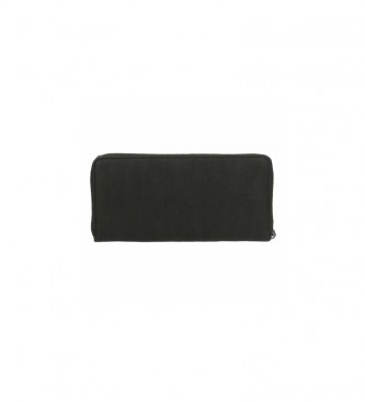 Pepe Jeans Leather wallet Aure black - 20 x 10 x 2 cm 