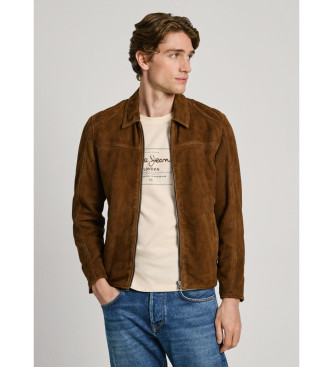 Pepe Jeans Brown Tenjamin jacket