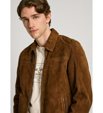 Pepe Jeans Veste Tenjamin marron