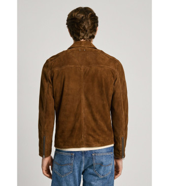 Pepe Jeans Brown Tenjamin jacket