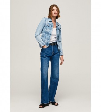 Pepe Jeans Thrift Jacke blau