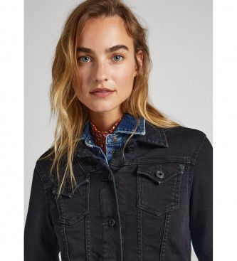 Pepe Jeans Thrift Jacket zwart