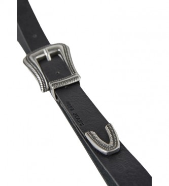 Pepe Jeans Cecile leather belt black