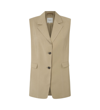 Pepe Jeans Weste Adele beige