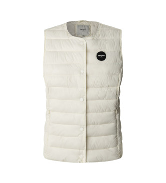 Pepe Jeans Waistcoat Jane white