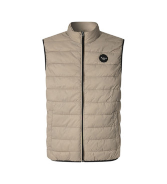 Pepe Jeans Waistcoat Miro beige