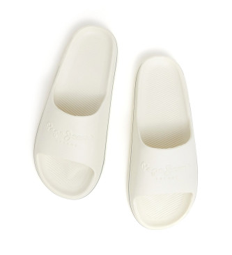 Pepe Jeans Tongs Plage blanc cass