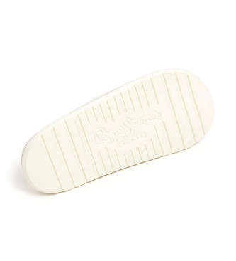 Pepe Jeans Tongs Plage blanc cass