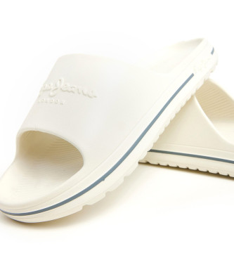 Pepe Jeans Tongs Plage blanc cass