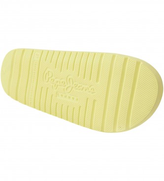 Pepe Jeans Chanclas Beach Slide amarillo