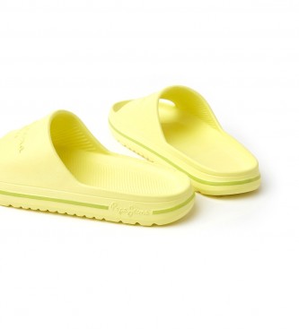 Pepe Jeans Flip flops Beach Slide yellow