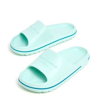 Pepe Jeans Teenslippers Strand turquoise