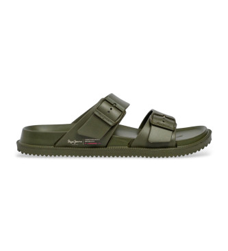 Pepe Jeans Tongs Ocean Brand vert