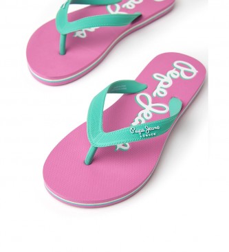 Pepe Jeans Flip flops Playa Bay Beach rosa