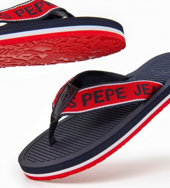Pepe Jeans Fora da praia, marinha de chinelos de dedo