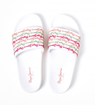 Pepe Jeans Slider Colors infradito bianche