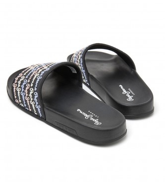 Pepe Jeans Chanclas Slider Set negro