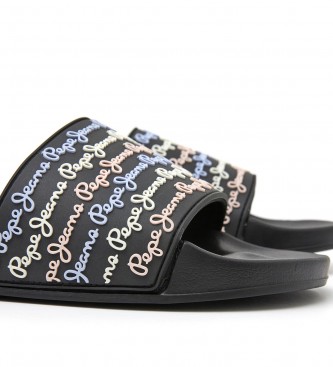 Pepe Jeans Chanclas Slider Set negro