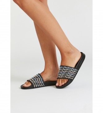 Pepe Jeans Chanclas Slider Set negro