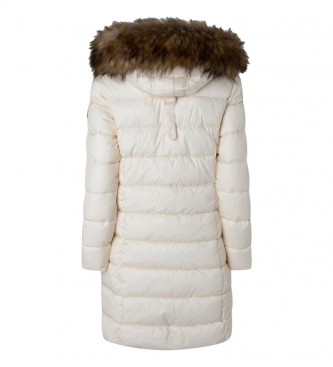 Pepe Jeans Quilted jacket Anja white