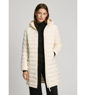 Pepe Jeans Chaqueta Ammy Larga blanco roto