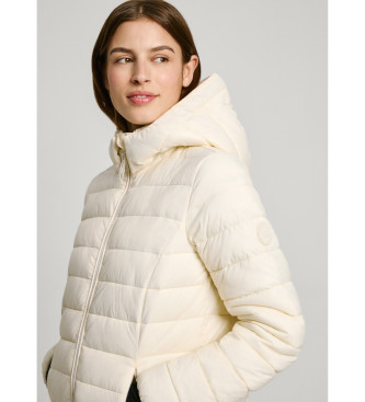 Pepe Jeans Chaqueta Ammy Larga blanco roto