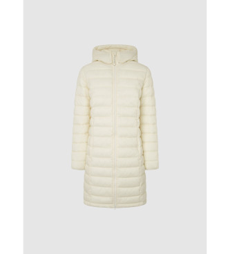 Pepe Jeans Chaqueta Ammy Larga blanco roto