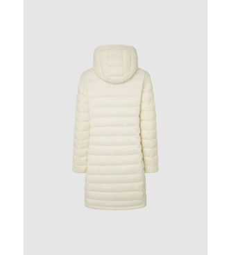Pepe Jeans Chaqueta Ammy Larga blanco roto