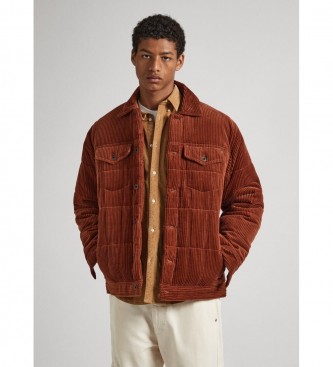Pepe Jeans Brown Barnet jacket