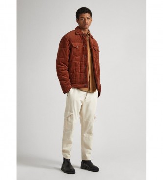 Pepe Jeans Brown Barnet jacket