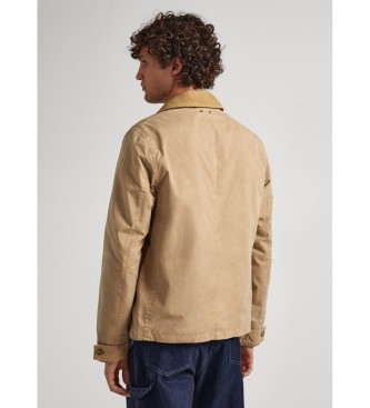 Pepe Jeans Baylor beige jacket