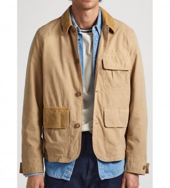 Pepe Jeans Baylor beige jacket